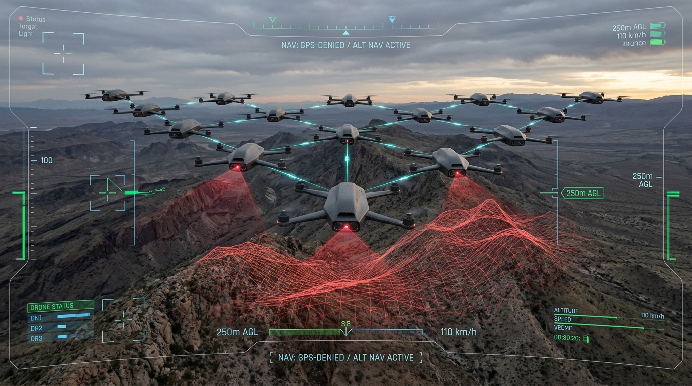 AETERNA-AERO Drone Swarm